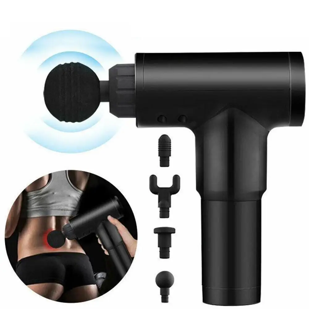 3200r min Electric Muscle Massager Therapy Fascia massage gun Deep Vibration Muscle Relaxation Fitness Equipment With 1 3200r min Electric Muscle Massager Therapy Fascia massage gun Deep Vibration Muscle Relaxation Fitness Equipment With 5