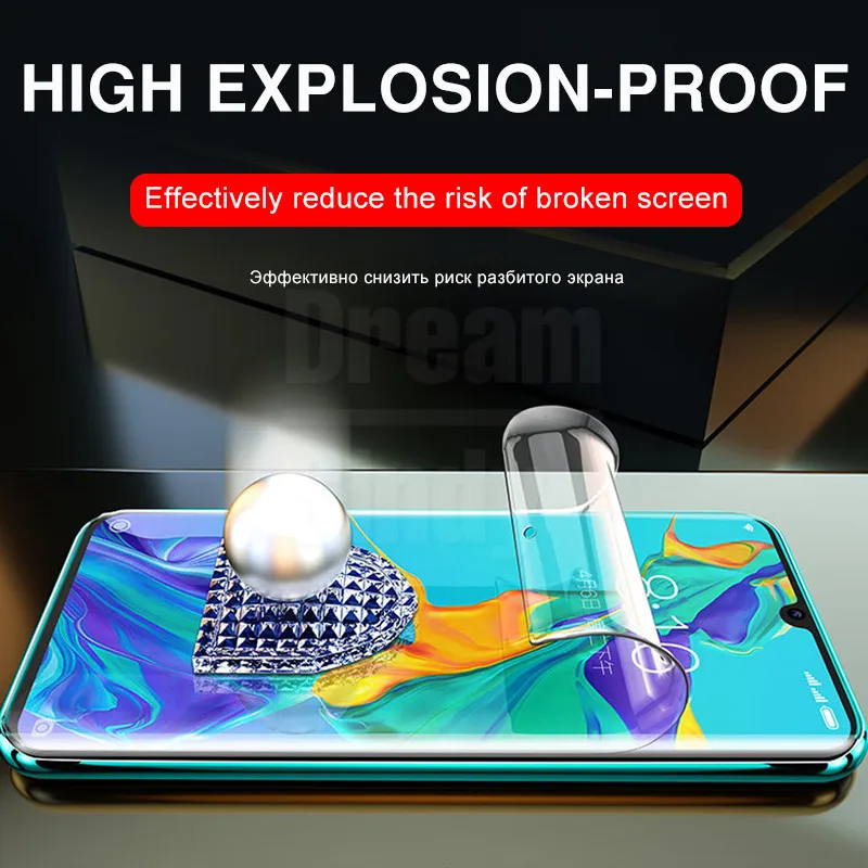 1-3 шт 100D полноэкранная Гидрогелевая пленка для huawei P20 P30 Pro mate 20 10 Lite Защитная пленка для huawei P30 Lite(не стекло