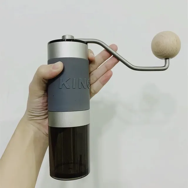 Kingrinder Kézi Kávécsiszoló Hordozható Rozsdamentes Acél Burr Grinder Kúpos Kávé Miller K1 K2 - Image 5
