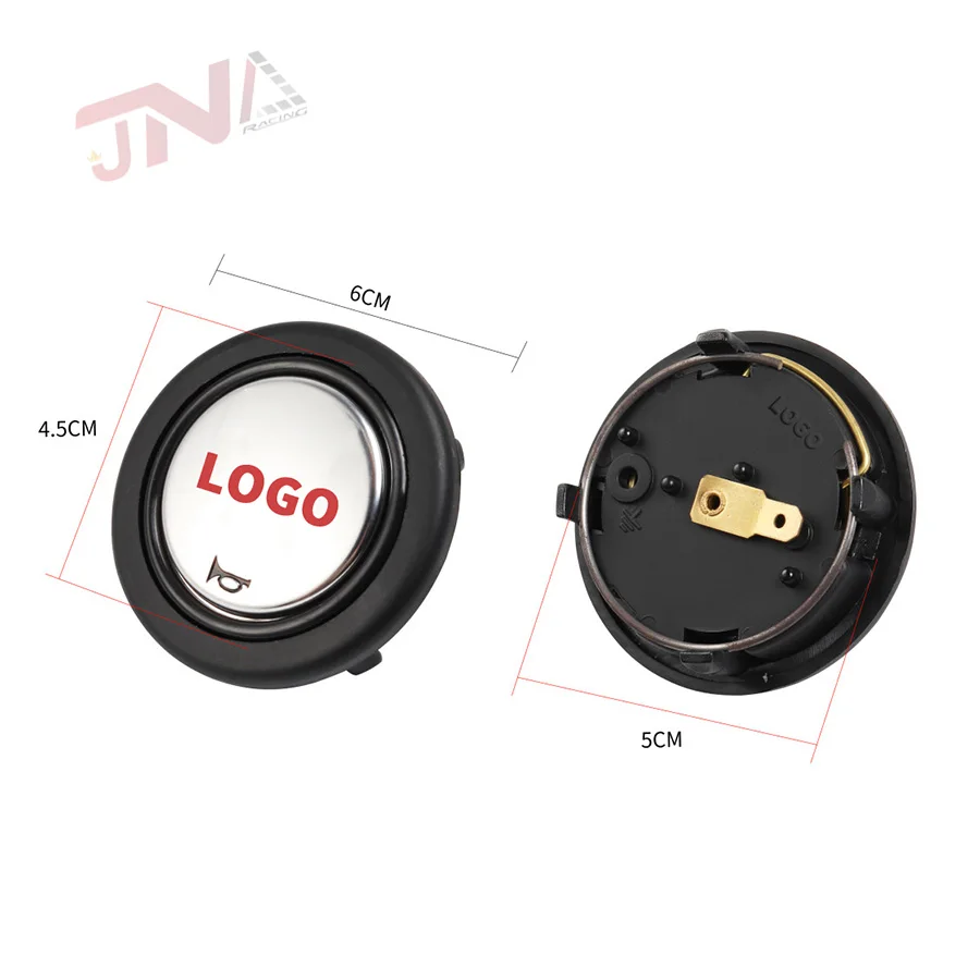 Bouton De Volant Shiwaki - Antidérapant Métal/Plastique Pour Voiture