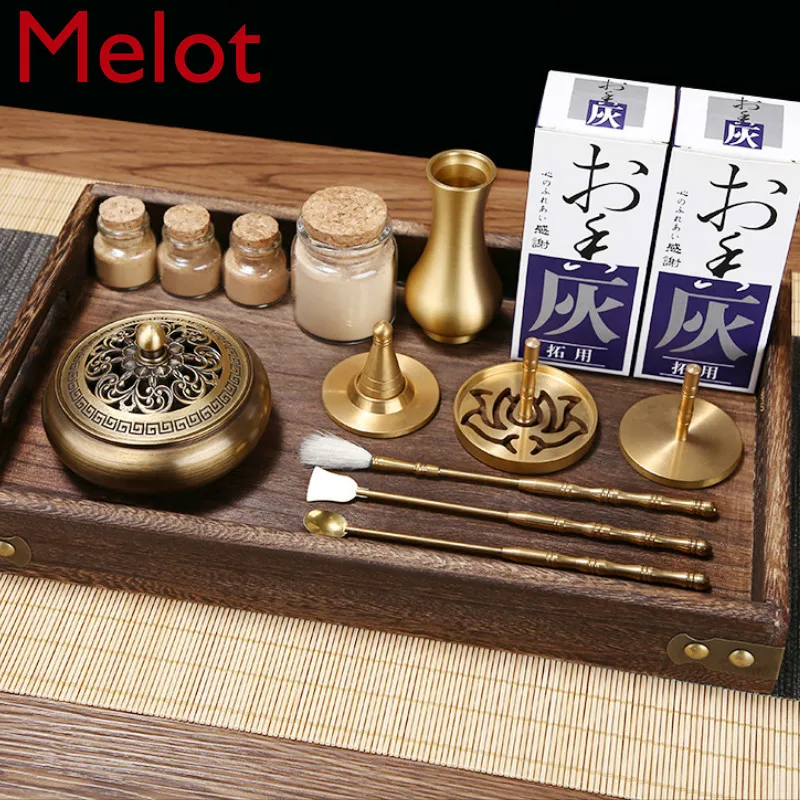 AromatherapySuppliesStarterSetIncenseBurnerToolsPureCopper