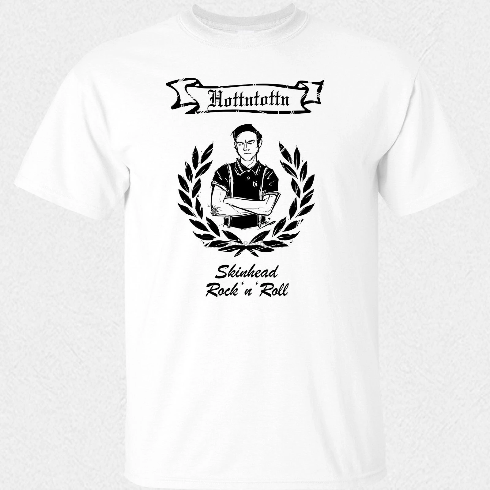 HOTTNTOTTN футболка NEU S-XXL Skinhead Oi Bandshirt Punk Official Bandmerch Oi! | Мужская одежда