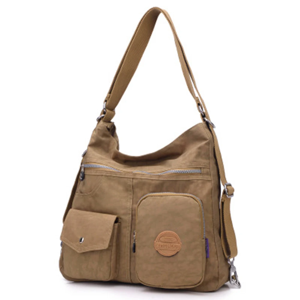 Multifunctional Travel Bags Women Big Bags Nylon Waterproof Shoulder Bags Large Capacity Female Pockets Travel Bags High Quality
