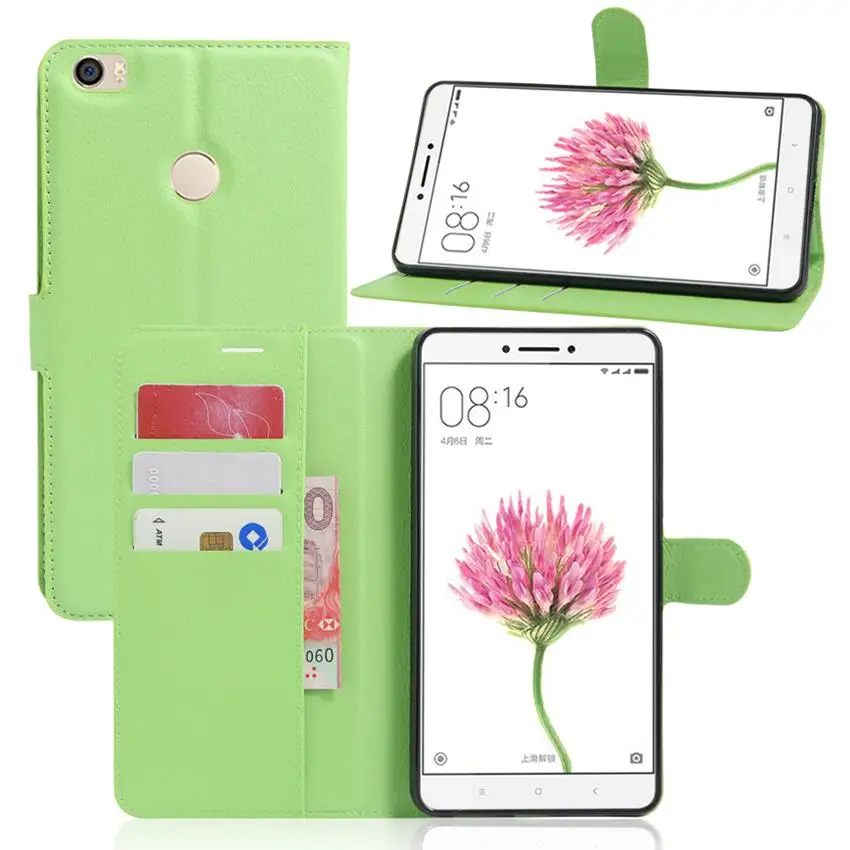 Флип кожаный чехол для телефона Xiaomi Mi Max 1 2S 3 Роскошный чехол с отделением для карт чехол Fundas