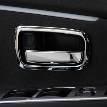 

For Mitsubishi RVR/ASX/Outlander Sport Accessories 2013-2020 ABS Chromed 4 Pcs Interior Inside Door Bowl Trims