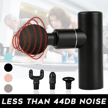 

Mini Massage Guns Deep Tissue Massagers 4 Heads Portable Muscle Massage Gun for Athletes Mini Massage Gun Relaxation Treatments