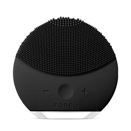 Black Foreo Luna Mini 2 Очищающая щетка для лица Foreo Luna Очищающая щетка для лица очиститель, настоящий логотип FOREO USB Перезаряжаемый, водонепроницаемый - Цвет: Black