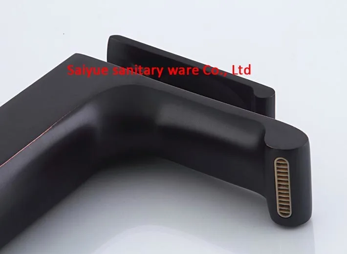Высокий водопад, черный кран для раковины, смеситель для одной раковины, кран для смешивания шаровой масляной пасты, Бронзовый Смеситель для ванной комнаты с высоким корпусом