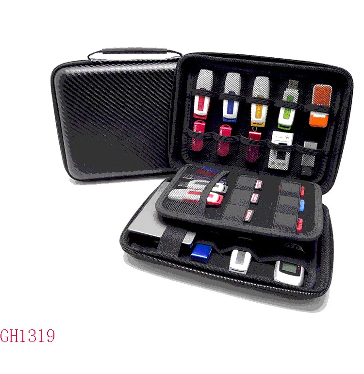 Drive Case, grande capacidade, impermeável, à prova