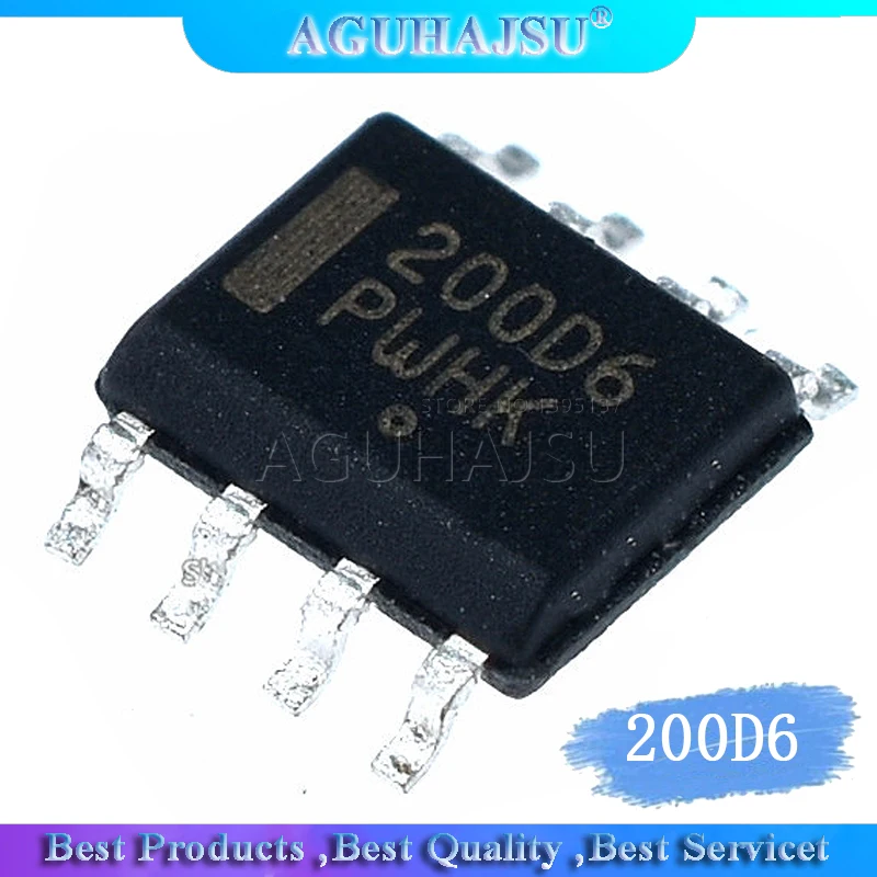 ШИМ-контроллер 200D6 NCP1200D60R2G 16 в 60 кГц 0 25 а SMD SOP8 1 шт. | Электронные компоненты и