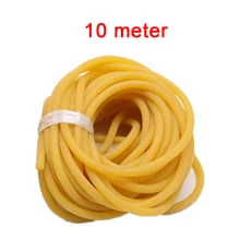 

1~10M Natural Elastic Solid Latex Rubber Band Tube Diameter 5mmFor Hunting Slingshots Outdoor Target Athletic Rubber Band