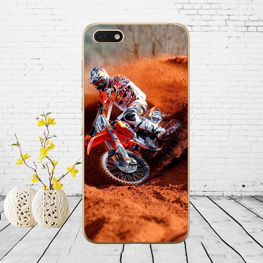 14 49DD moto cross dirtbikes Мягкий силиконовый чехол для Huawei Honor 9 10 Lite 7A 5,45 7a pro 7c 5,7 дюймов 7x 8x чехол - Цвет: 14