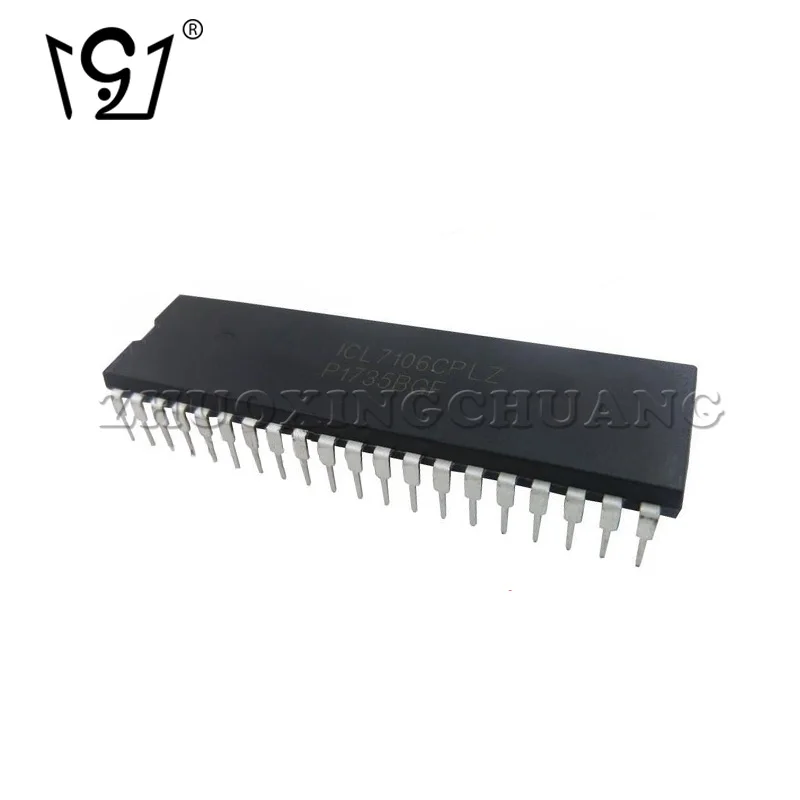 10 шт. ICL7106CPLZ 7106 DIP-40 A/D преобразователь ЖК/светодиодный дисплей драйвер совершенно