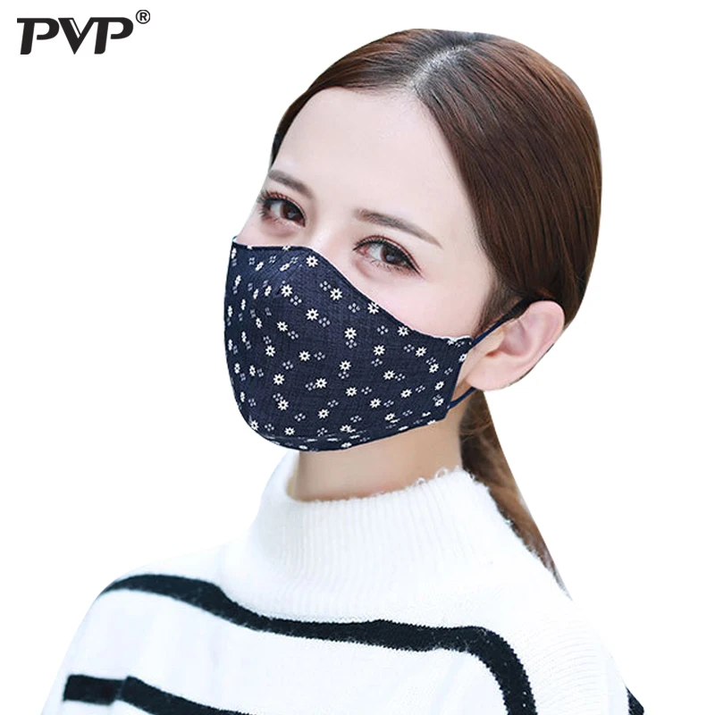PVP 1 шт., модная маска для лица и рта, противопылевая маска, фильтр, Ветрозащитная маска для рта, устойчивая к бактериям, маски для лица для защиты от гриппа, уход, многоразовые