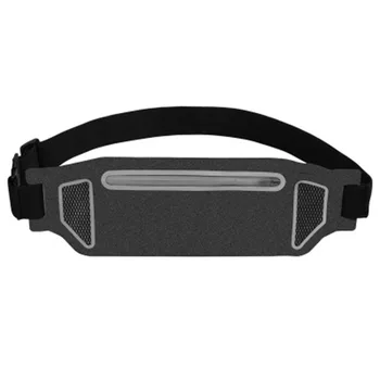 

Women Waist Pack Bag Zipper Reflective Strips Adjustable for Sports Running Cycling Best Sale-WT