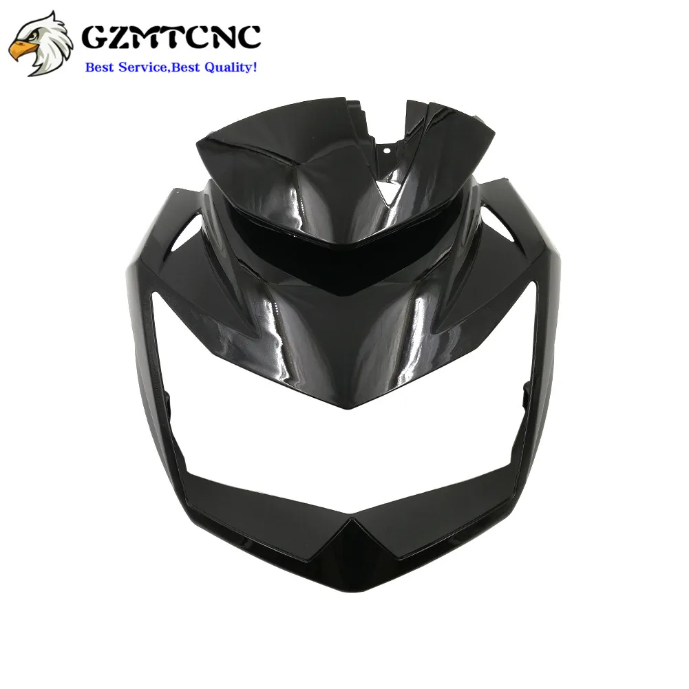 07-12 08 For kawasaki Z 750 Z-750 Motorcycle ABS Injection Fairings Upper Front Head Fairing Cowl Nose Z750 2007-2012 2011 | Автомобили и