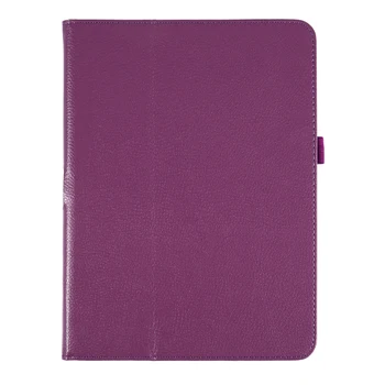 

PU Leather Case Cover For Samsung Galaxy Tab 3 10.1 P5200 P5210 P5220 Tablet Colour:Purple