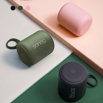 

Stereo Hifi Macaron Bluetooth Mini Speaker Waterproof Wireless Loudspeaker Outdoor Portable Sports Sound Box Handsfree for Phone