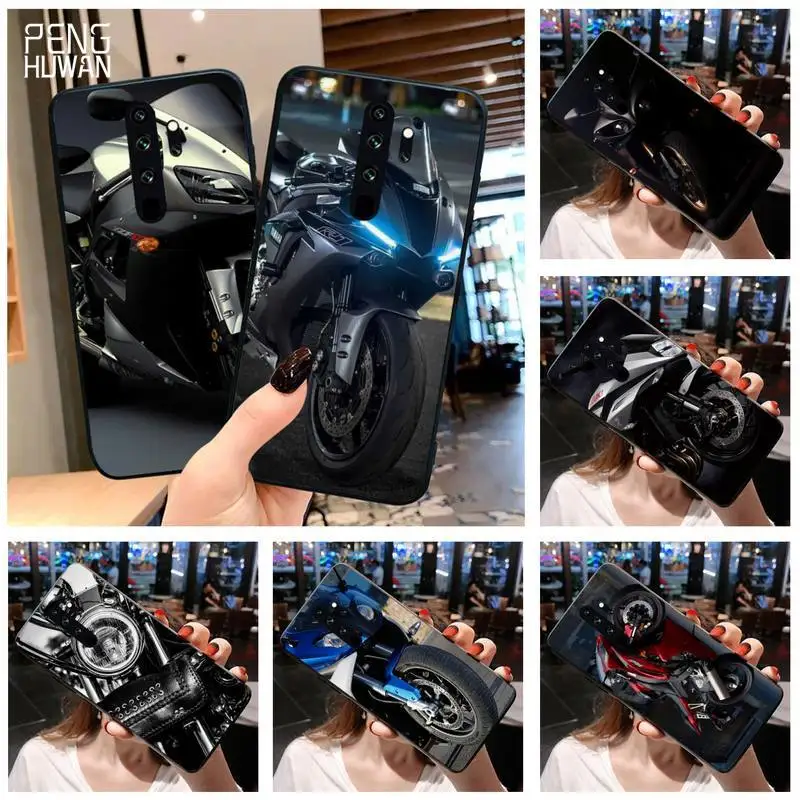 PENGHUWAN лучший крутой мотоцикл окрашенный чехол для телефона Redmi Note 9 8T 8A 7 6 6A Go Pro Max K20