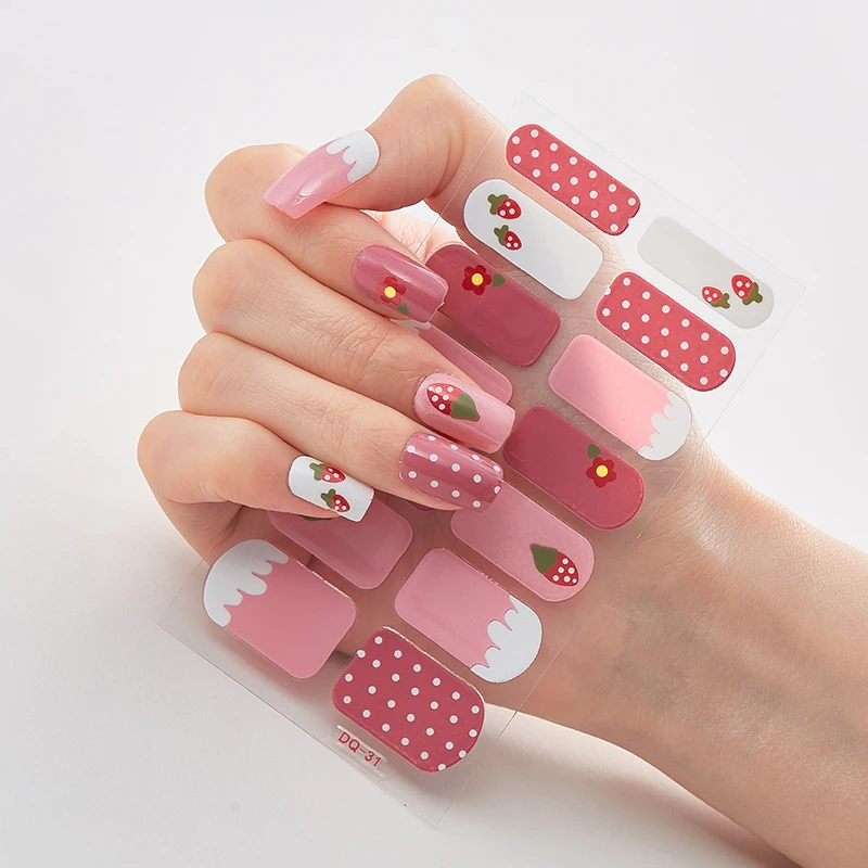 Hot Sale Nail-Stickers Full-Cover Designer Fashion 0f Five-Sorts llKk5zklm