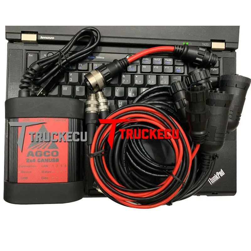 Ноутбук T420 для AGCO диагностический инструмент CANBUS FENDT fendays SISU Power WinEEM3/4 сервисный