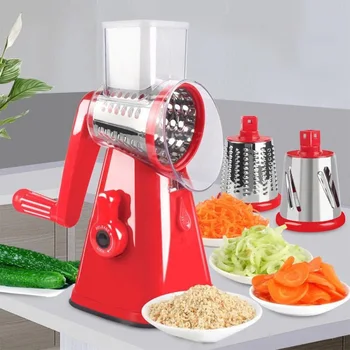 

Multifunction Manual Vegetables Slicer Fruit Cutter Roller Potatoes Carrot Shredder Food Processor Practical Kitchen Gadget