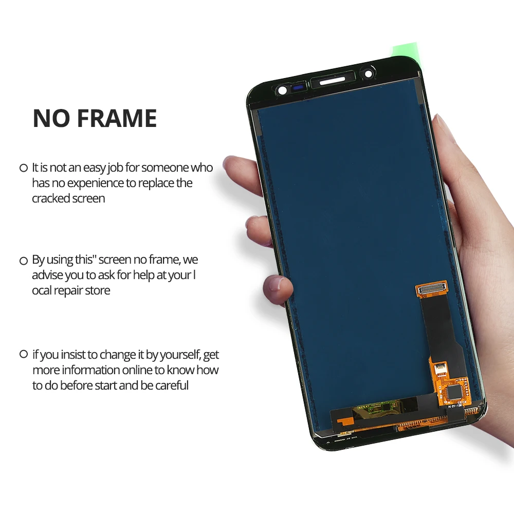 На тонкопленочных транзисторах на тонкоплёночных транзисторах для samsung Galaxy J6 J600 J600F J600FN Дисплей ЖК Экран Замена для samsung On6 J600G ЖК-дисплей Экран