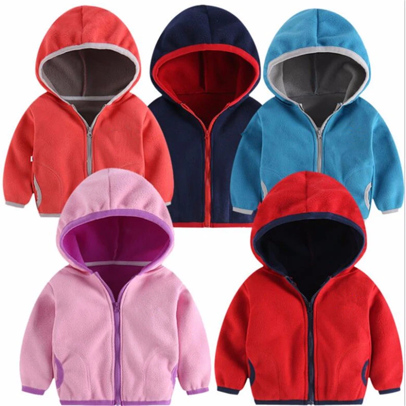 LILIGIRL 1-10 Years Baby Children's Jacket for Boys and Girls Zipper Hooded Jackets 2021 New Kids Warm Tops Clothes Sweatshirt | Детская
