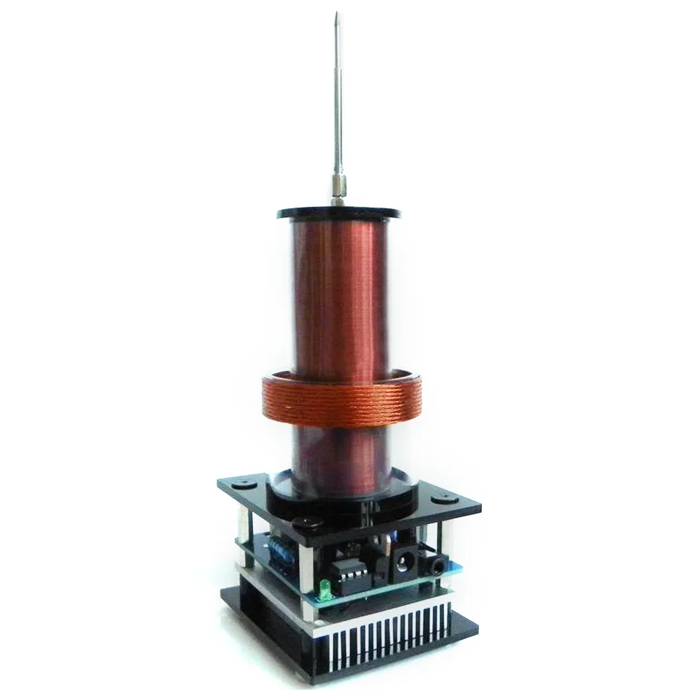

Audio Music Horn Mini Plasma Amplifier With Adaptor Sound Stereo Wireless Transmission Power Speaker Electronic For Tesla Coil