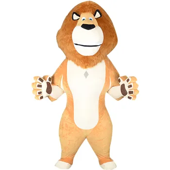 

Halloween 2.6m/3m Lion Cosplay Inflatable Macot Costume Lion Animal Mascot Costume Advertising Suitable for 1.7m To 1.95m Adults