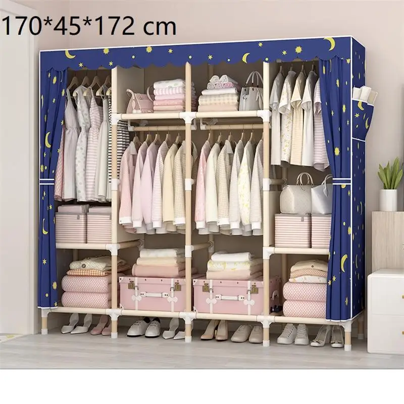 Version E Rangement Chambre Penderie Armario Tela Home Furniture Garderobe Mobili Guarda Roupa Closet Mueble De Dormitorio Wardrobe - Цвет: Version E