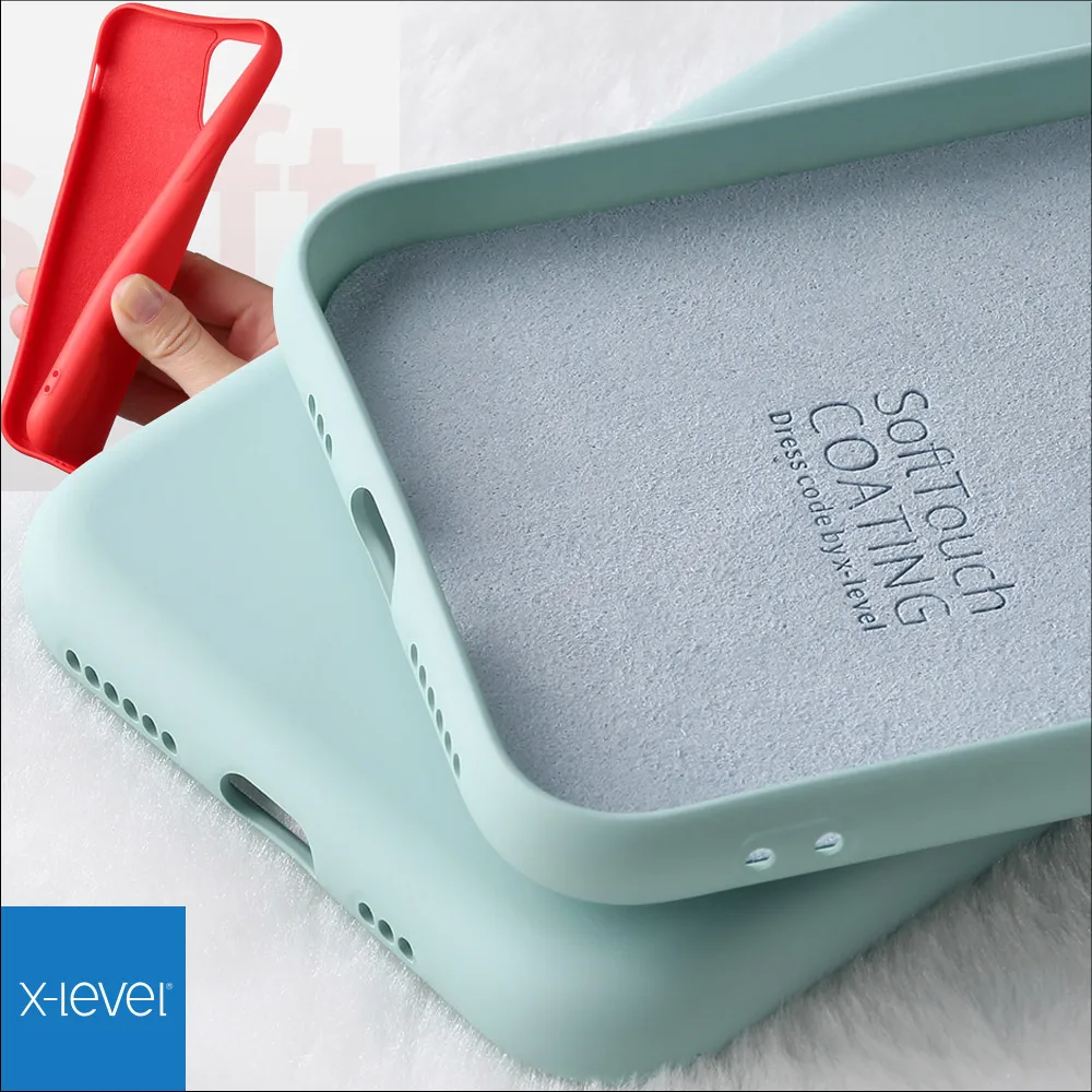 

X-Level Liquid Silicone Case For iPhone 11 Pro Max Soft Gel Rubber Thin Slim Protective