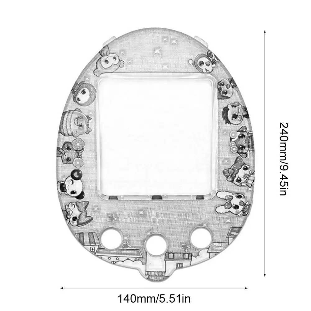 DIY Electronic Pet Machine panel For Qpet Plastic Singer Pet Egg Game Machine Eye protection replacement of pet machine panel
