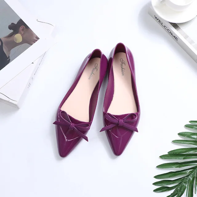 CXJYWMJL Autumn Fashion Low Heel Women Shoes Comfortable Wedge Heel Shoe Pointed Shallow Mouth Shoes Fashion Wild Female Shoe - Цвет: C2