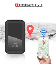 Mini localisateur Gps en temps réel GF22, dispositif magnétique Anti perte pour voiture, contrôle vocal 