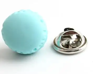 2 pcs Мультфильм Мороженое Макарон сладкий булавка брошь цветок симпатичный значок ювелирные изделия джинсовая сумка куртка воротник булавка на лацкане подарок на день рождения для детей - Цвет: 2 pcs