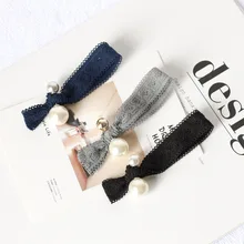 Корейский стиль, кружевное жемчужное кольцо для волос, повязка на голову, простая Мори девушка, крутая для завязывания, аксессуары для волос, лента для волос, Южная Корея, аксессуары для головы