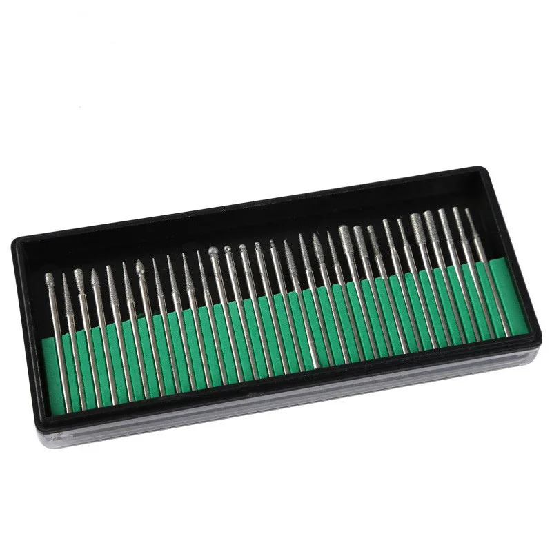 30 шт./корт. Фрезы для ногтей набор фрез маникюра и педикюра 2 35 мм электрической