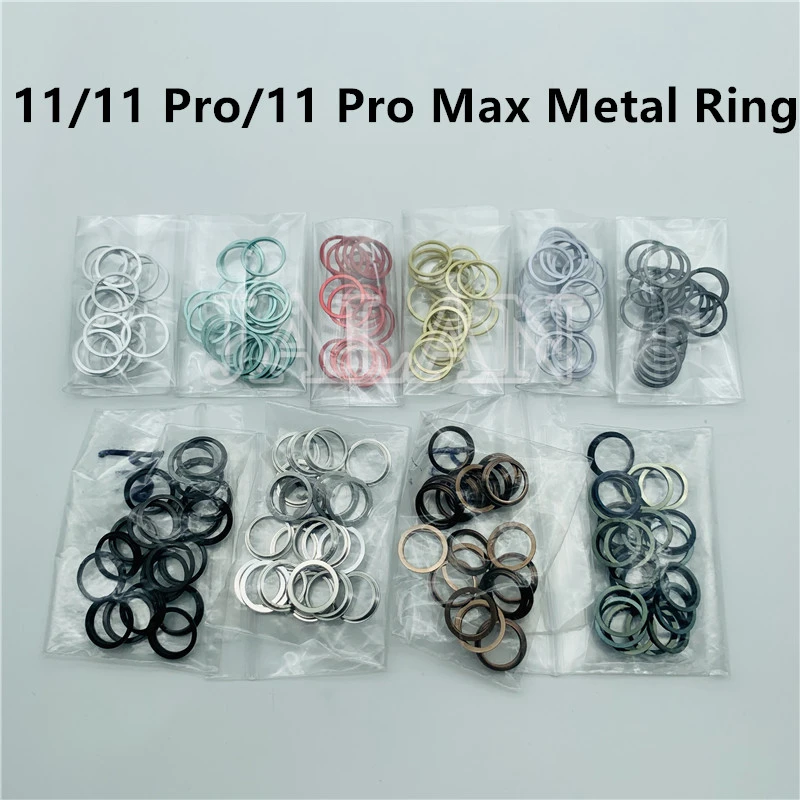 Iphone X Xs Max 11 Pro Max用のベゼル付きリアカメラレンズ 交換用外部フレーム 損傷したバックカバー 10個 Mobile Phone Housings Frames Aliexpress