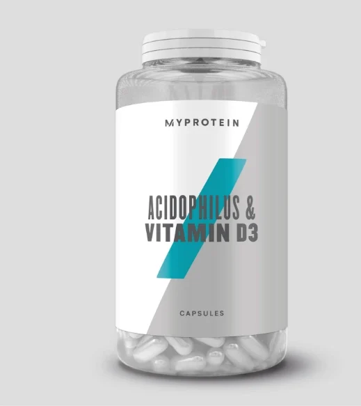 Витамин D MyProtein Acidophilus & Vitamin D3 60 капсул Великобритания|Витамины и минералы| |