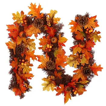 

LED Lamp Shop Window Decor Pendant Artificial Festive Wall Hanging for Bar Shop Window KTV Thanksgiving Home Office