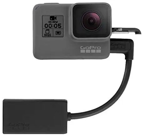 

3.5MM Microphone Adapter for Gopro HERO 7 HERO5 Black/HERO5 Session/ HERO6 BLACK AAMIC-001 Mic Adapter Cable MicrophoneAccessory