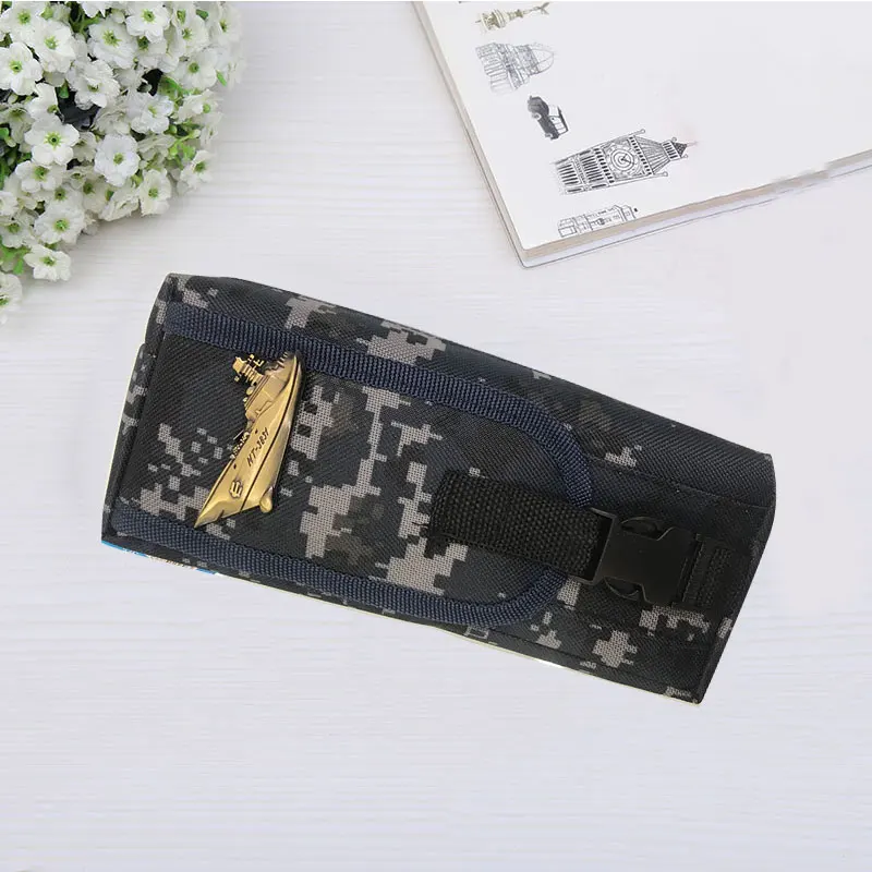 Новое поступление, для мальчиков камуфляжного цвета Camouflage Big школьный Карандаш Чехол многофункциональное крупносерийное Ёмкость ручка коробки Портативный, аксессуары для путешествий, расходные материалы