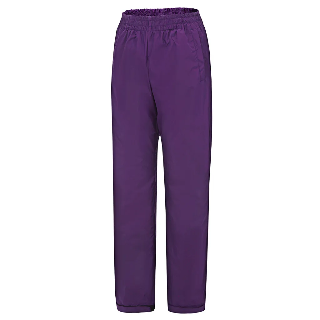 Womens Waterproof Breathable Rain Pants Pure Color Windbreak joggers women Ladies Trousers pantalones mujer cintura alta#PYF