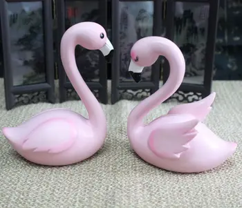 

Flamingo Cake Baking Decoration Car Decoration Home Resin Crafts Students DIY Birthday Gift