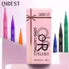 QIBEST 1Pc Liquid Eyeliner Pen Waterproof Quick Dry Matte Long lasting Makeup 12 Color Colorful