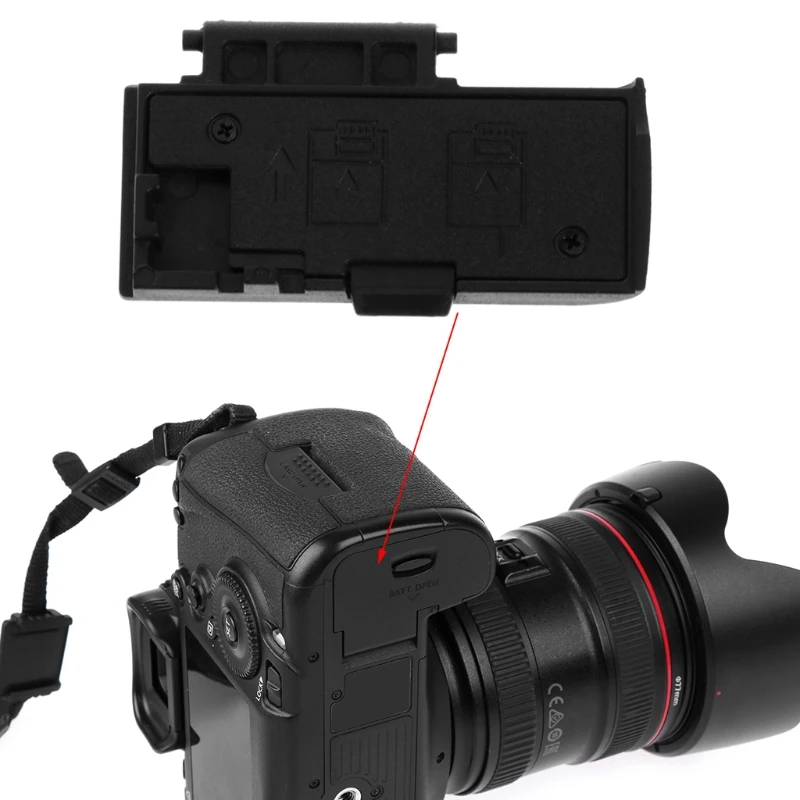 Крышка батареи Крышка оснастки крышка Запасные части для Canon EOS 550D Камера Ремонт