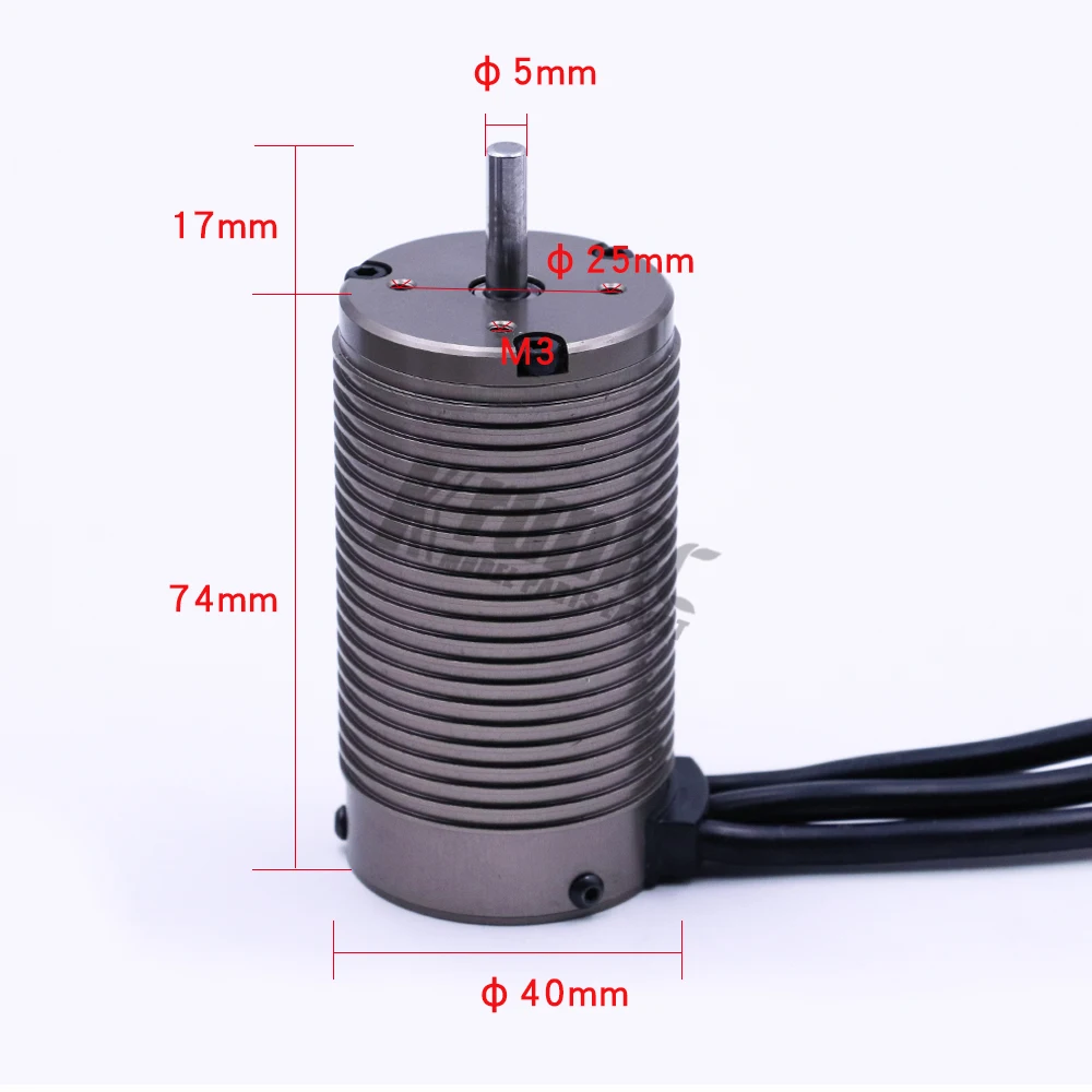 Осевой 1515 42 мм бесщеточный 2200kV Монстр мотор+ WP-6BL 160 8S RTR водонепроницаемый бесщеточный 160A ESC+ светодиодный Программирование f