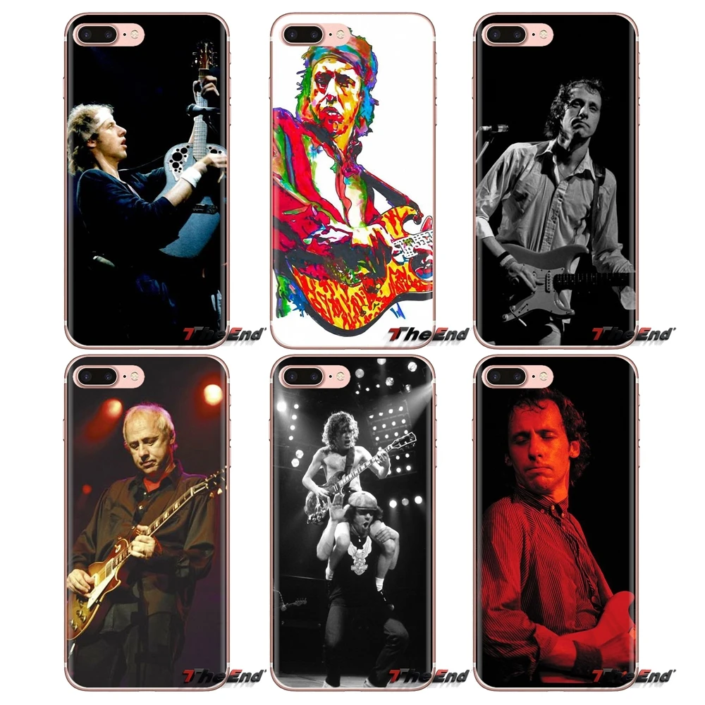 Британский ремешок Dire Strait гитара для iPhone XS Max XR X 4 4s 5 5S 5C SE 6 6S 7 8 Plus samsung Galaxy J1 J3 J5 J7 A3 A5