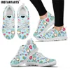 INSTANTARTS Women Doctor Nurse Sneakers Medical Hospital Print Lightweight Mesh Flats Ladies Casual Spring Cute Nursing Shoes ► Photo 1/6